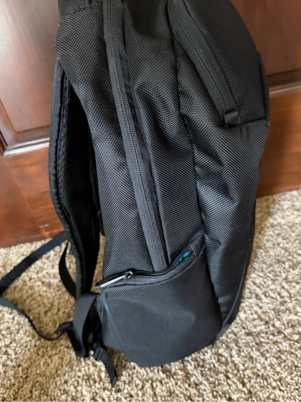 Thule Black Backpack with White Logo - Commuter Pack